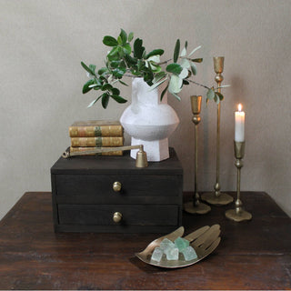 Alta Taper Holder - Sm, Brass