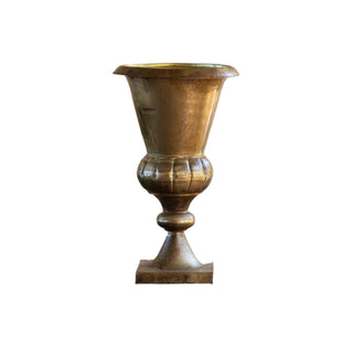 Antiqued Gold Church Urn