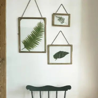Brass Hanging Photo Frame