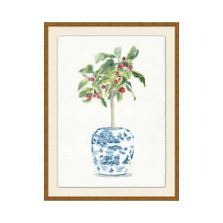 Chinoiserie Fruit Vase 3 25"x33"
