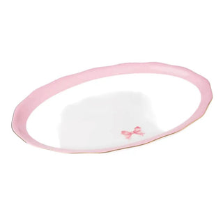 Coquette Pink Bow Platter