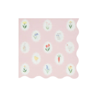 Easter Cameo Large Napkins