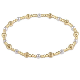 ENewton | Dignity Sincerity Pattern 4mm Bead Bracelet