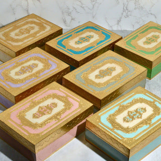 Florentine Carved Wood 5" x 7" Box Jewelry/Keepsake Box