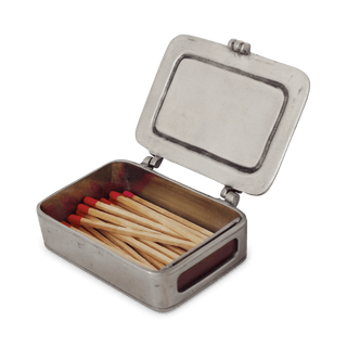 Lidded Match Box w/ Striker & Matches