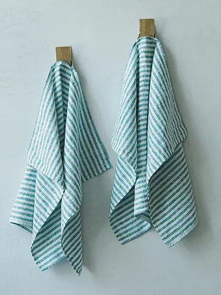 Linen Hand Towels - Brittany