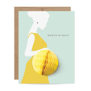 Pop-up Card - Baby Bump - Pregnancy/New Baby