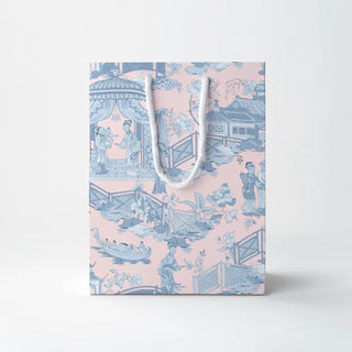 Pink & Blue Jardin Gift Bag