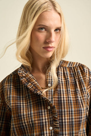 Alexa Blouse Blue: M
