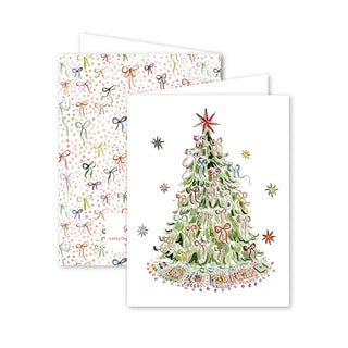 Paper Chain Tree Card