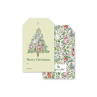 Twelve Days Greenery Tree Gift Tags