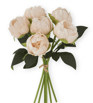 12" Real Touch Peony Bundle