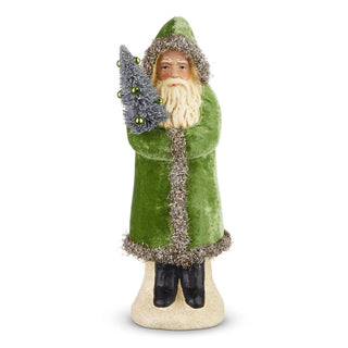 12" Velvet Santa