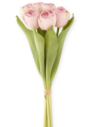 Home Accents 13" Real Touch Tulip Bundle (6 Stem)