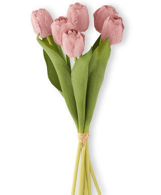 Home Accents 13" Real Touch Tulip Bundle (6 Stem)