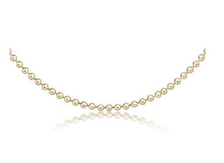 ENewton | Choker Classic Beaded Gold Chain