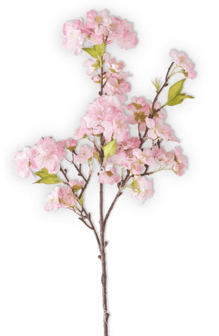 Home Accents 19.5 Inch Pink Cherry Blossom Spray