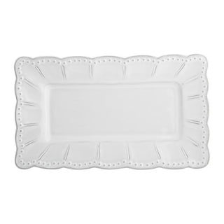 Bella Bianca Small Rectangular Platter