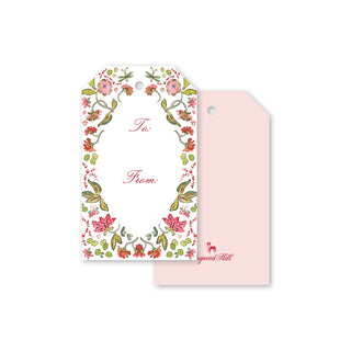 Oiseaux en Fleurs Gift Tag