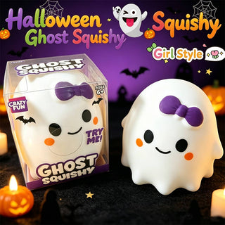 Cute large halloween ghost squishy stress toy: TYPE1 / OS