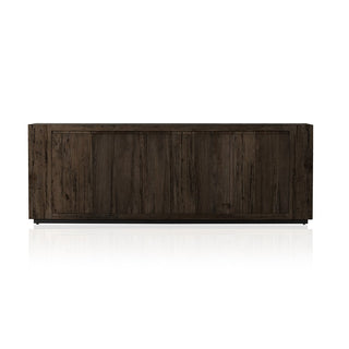 Abaso Sideboard - Ebony Rustic Wormwood Oak