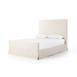 Daphne Slipcover Bed - Natural - Queen