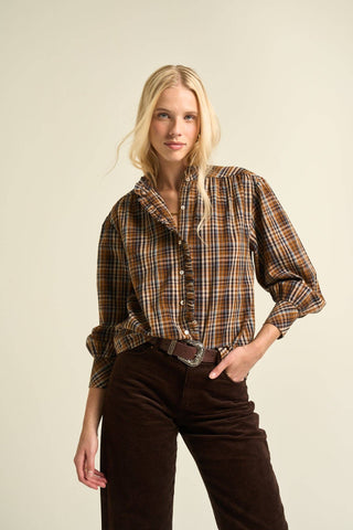 Alexa Blouse Blue: M