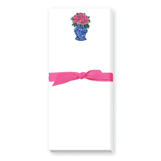 SBY Pink Flower Ginger Jar Notepad