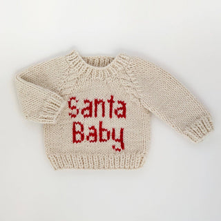 Santa Baby Crew Neck Sweater Baby & Toddler: 12-18 months