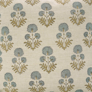 Rishi Print Pillow Blue Both Sides - 22X22