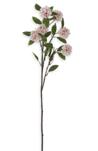 34" Pink Kerria Spray