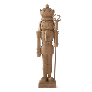 36.5" Faux Wood Nutcracker