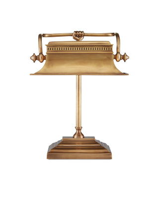 Malvasia Brass Desk Lamp