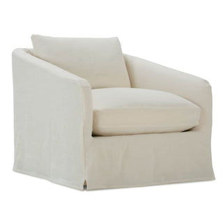 Florence Slipcovered Chair -  L33” D36” H32”