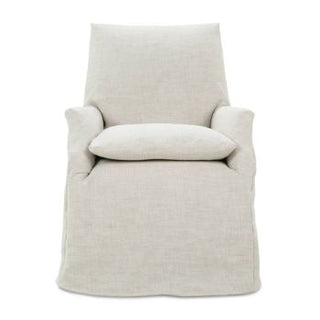 Cece Slipcovered Dining Chair - L28 x D34 x H41