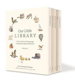 Our Little Library Book Set - Board Books for Babies