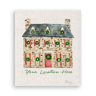 Christmas Stone Home with Location: Wine Bag / -