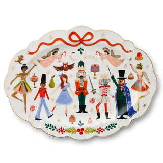 Nutcracker Large Porcelain Serving Platter