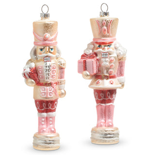 Glittered Nutcracker Ornament 8"