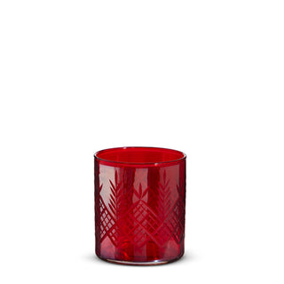 3.5" RED ETCHED CONTAINER