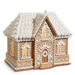 Lighted Gingerbread House