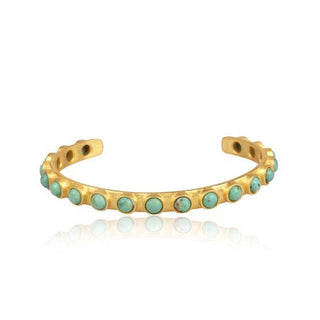 Turquoise Studded Cuff