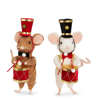 7" Drummer Mouse Ornament
