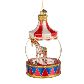 6" Carnival Globe Ornament