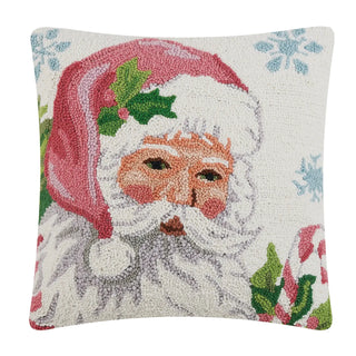 Santa White Hook Pillow