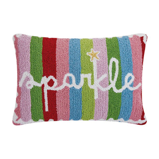 Holiday Sparkle Hook Pillow