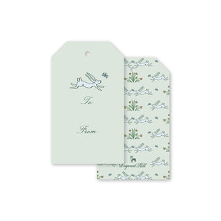Bunny's Garden Cottontails Gift Tag