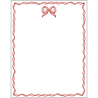 Bow Scallop Notepad