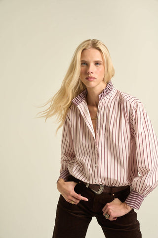 Gabrielle Blouse Pink: S
