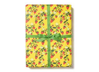 Strawberry Patch Wrapping Paper